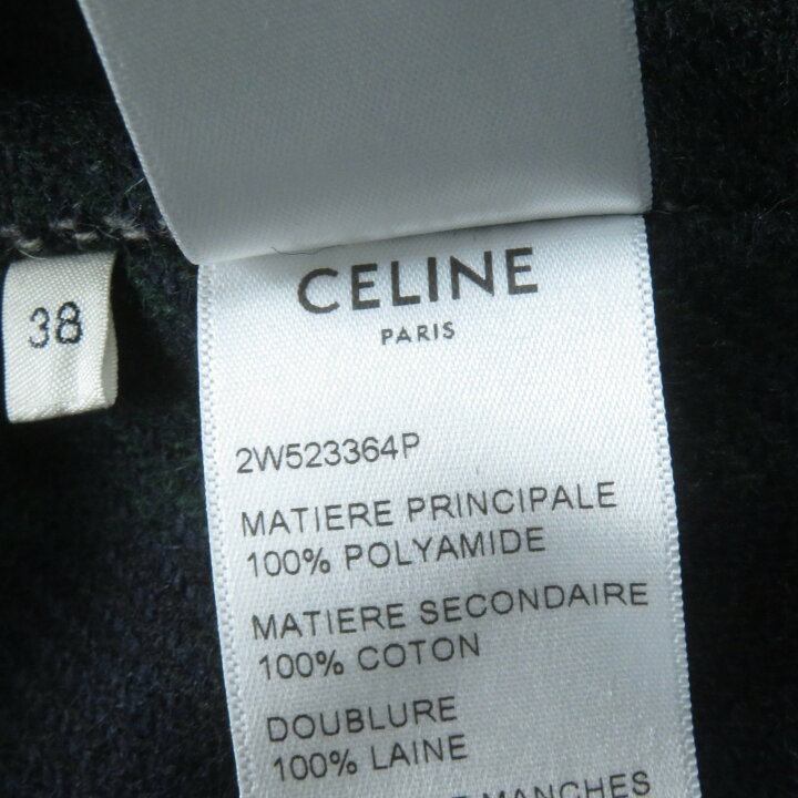 楽天市場】極美品☆CELINE セリーヌ 2W523364P エンブレム金ボタン 