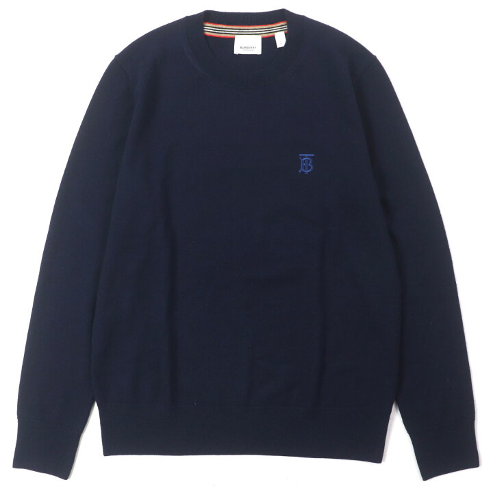 楽天市場】美品▽BURBERRY バーバリー 8018668 Monogram Motif Sweater 