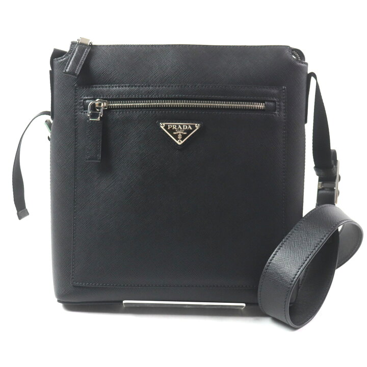楽天市場】極美品▽PRADA プラダ 2VH062 トライアングルロゴ 三角 