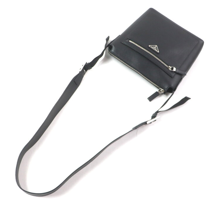 楽天市場】極美品▽PRADA プラダ 2VH062 トライアングルロゴ 三角 