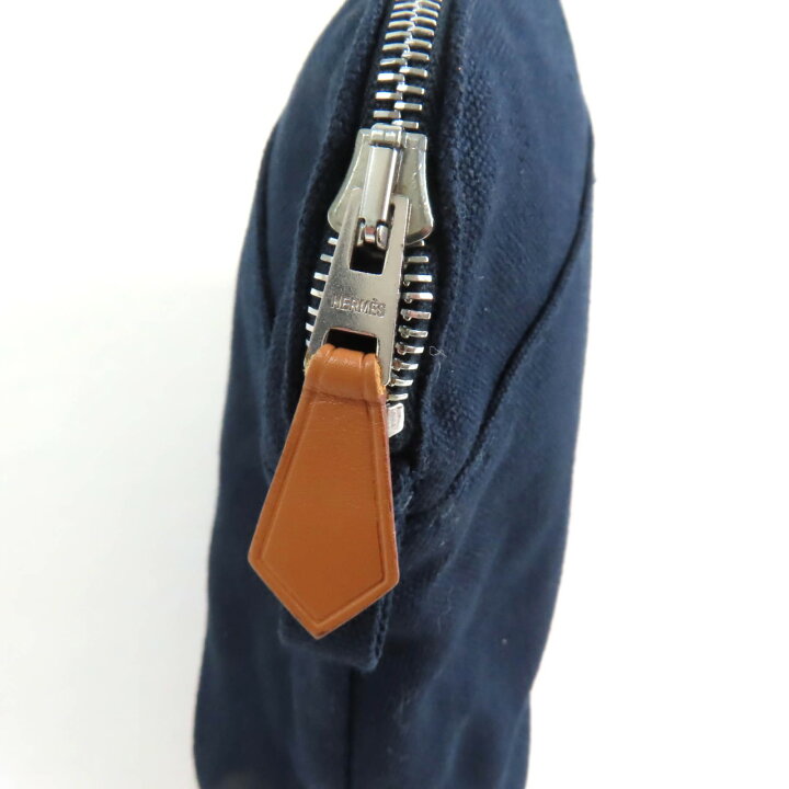 楽天市場】極美品☆HERMES エルメス ボリードポーチPM Hロゴ刺繍  