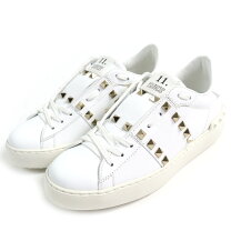 楽天市場】valentino ロックスタッズ（カラーホワイト）（靴）の通販