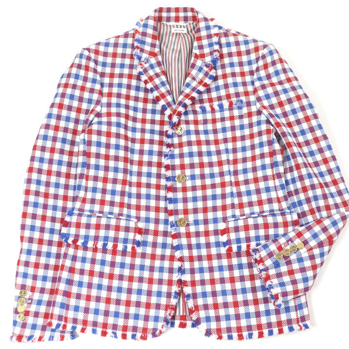 楽天市場】極美品□THOM BROWNE トムブラウン ギンガムチェック 錨