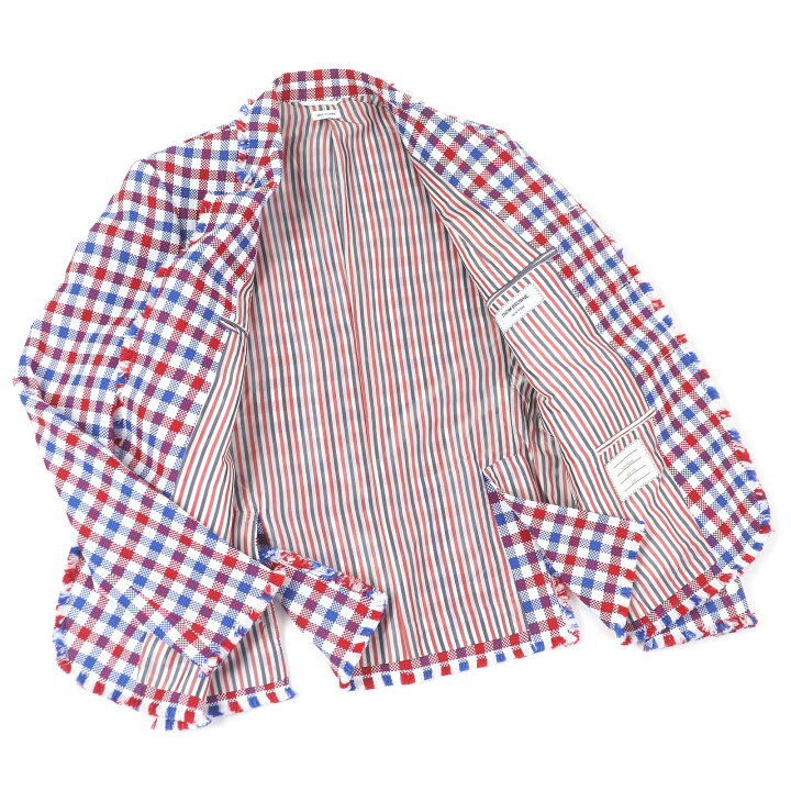 楽天市場】極美品□THOM BROWNE トムブラウン ギンガムチェック 錨