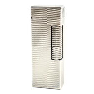 美品○Dunhill ダンヒル 総柄 スクエアフォルム ローラー式 喫煙グッズ ガスライター シルバー スイス製 …