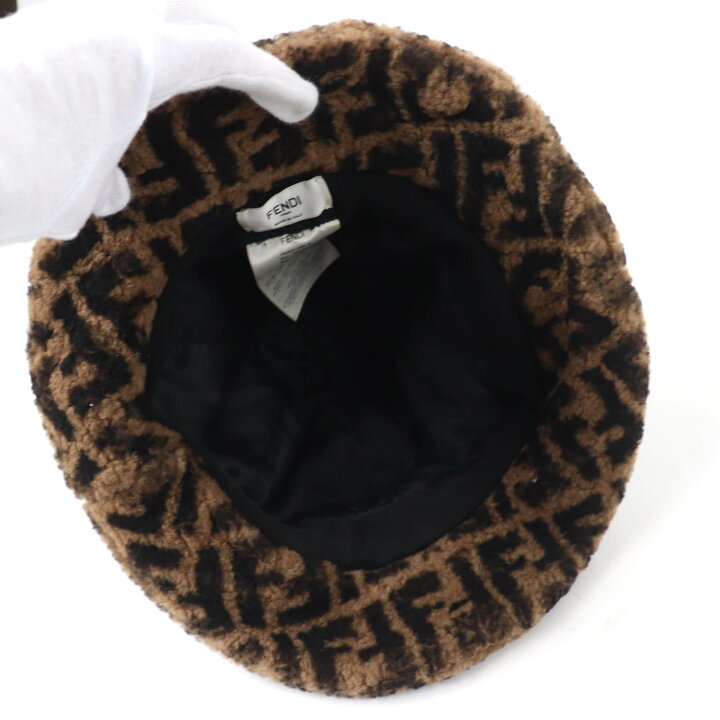 楽天市場】美品☆FENDI フェンディ FXQ632 裏地シルク100％ FFロゴ 