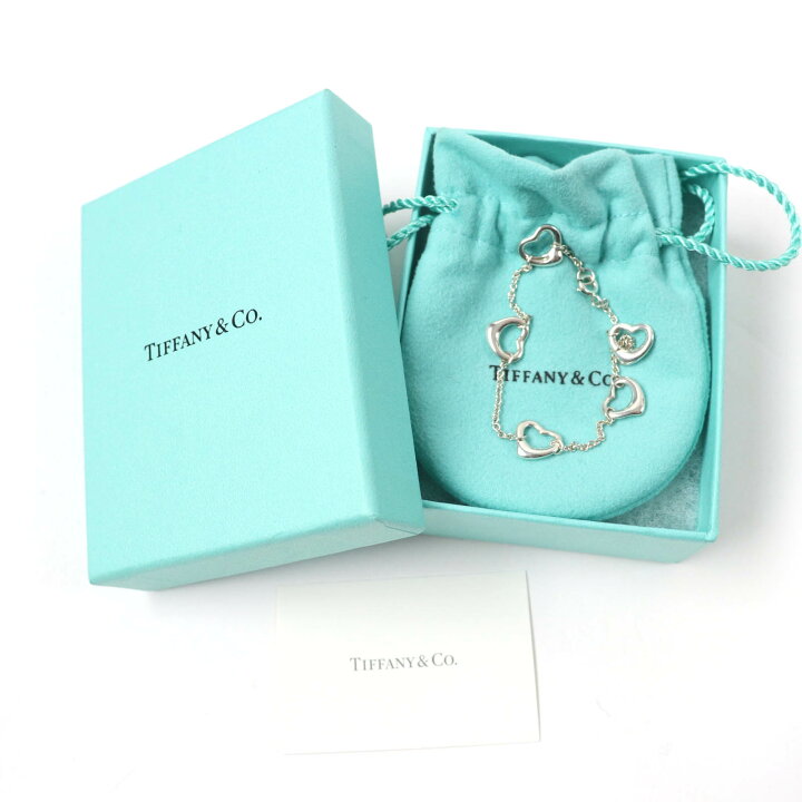 楽天市場】美品☆TIFFANY&Co. ティファニー オープンハート 5P 
