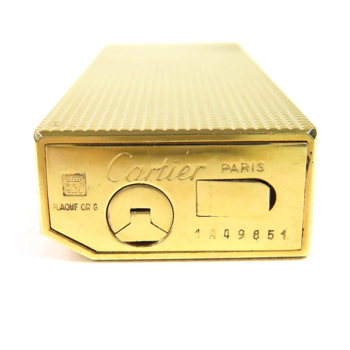 楽天市場】極美品△Cartier カルティエ 総柄 五角形 ローラー式 ガス  