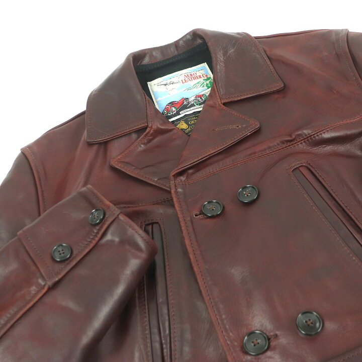 楽天市場】美品□AERO LEATHER エアロレザー バーンストーマー ホース 