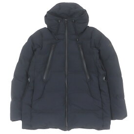 美品□DESCENTE ALLTERRAIN デサントオルテライン DAMQGK36U MOUNTAINEER-HC 水沢ダウン ダウンコート ジャケット ダークネイビー L 日本製 正規品 メンズ【中古】