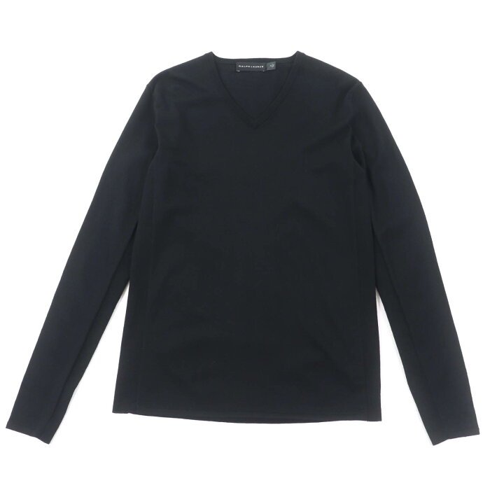 楽天市場】美品☆RALPH LAUREN ラルフローレン 無地 Vネック 長袖 