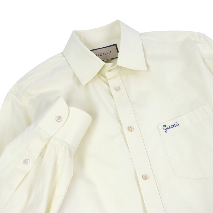 楽天市場】極美品□GUCCI グッチ 659895 ロゴ刺繍 ロングスリーブ 長袖  