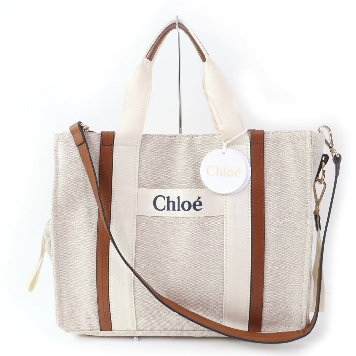 楽天市場】未使用品☆Chloe クロエ C90406 コットンキャンバス Baby 