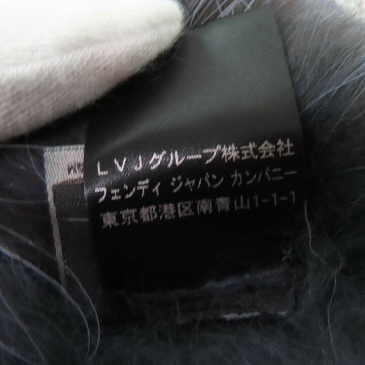 楽天市場】極美品☆FENDI フェンディ フォックスファー レザー使い  