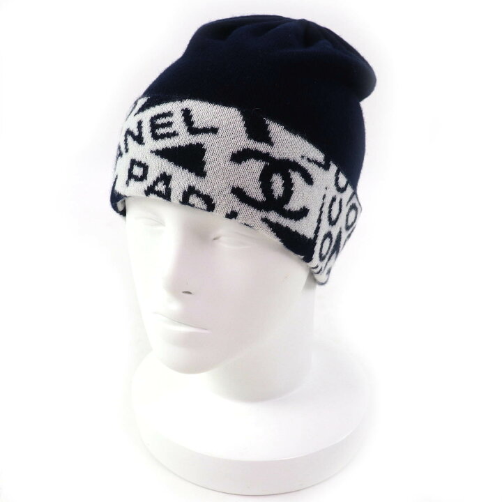 楽天市場】美品△CHANEL シャネル カシミヤ コットン ココマーク ロゴ 