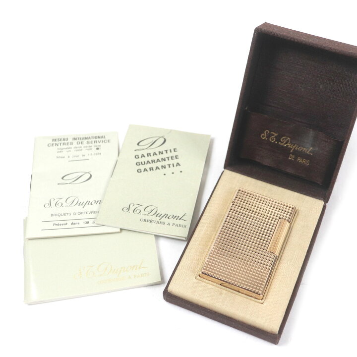 楽天市場】外装極美品□Dupont デュポン ライン1 ロング スクエア 喫煙 