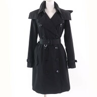 美品☆BURBERRY バーバリー 8006111 ケンジントン テタッチャブルフード ロゴボタン付 裏地ノバチェック…