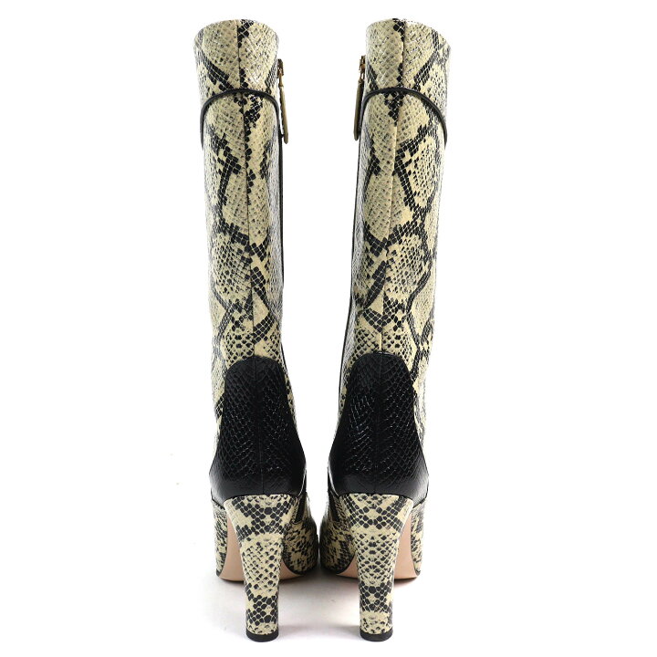 楽天市場】美品△GUCCI グッチ 699416 パイソン柄 サイドジップ レザー 