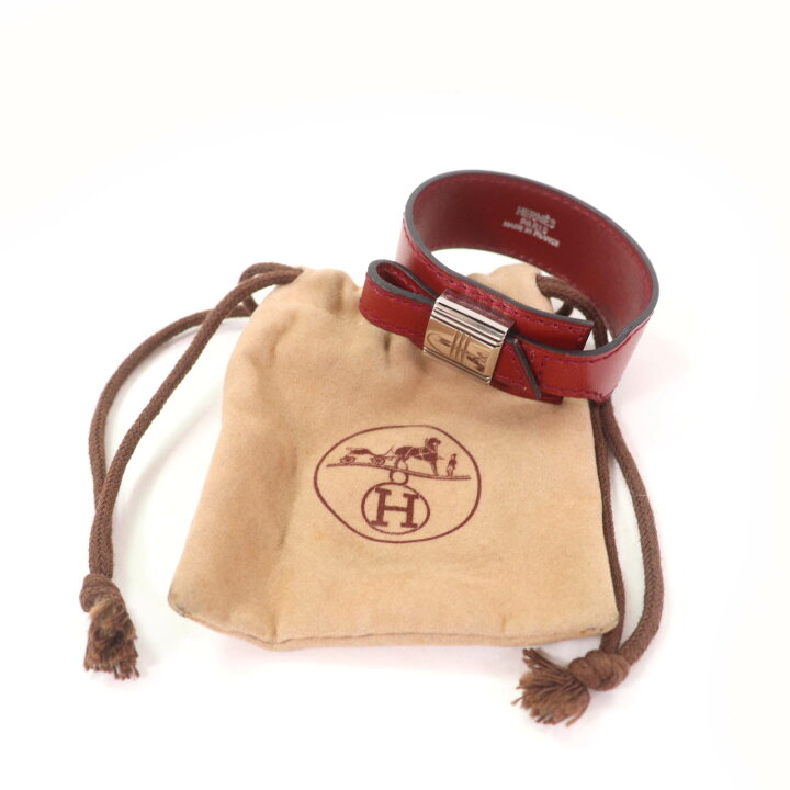 楽天市場】美品☆HERMES エルメス アルテミス ブレスレット レザー 