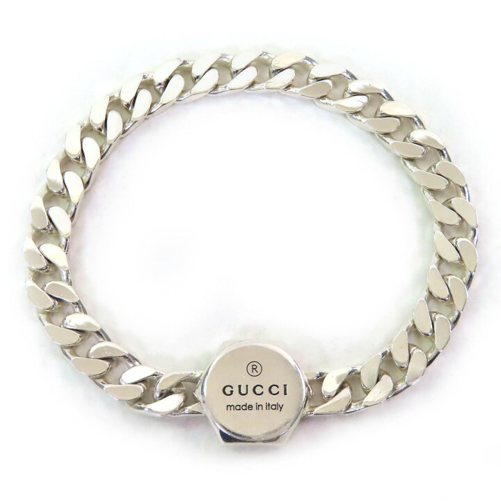 楽天市場】美品△GUCCI グッチ 779173 トレードマーク ブレスレット 