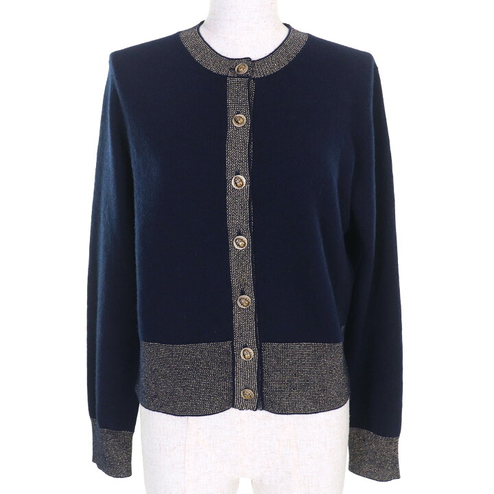 楽天市場】極美品△CHANEL シャネル P61656K47200 カシミヤ  