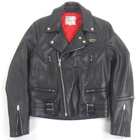 極美品□Lewis Leathers ルイスレザー 本革 AVIAKIT ダブルライダース レザージャケット ブラック 34 イングランド製 メンズオススメ【中古】