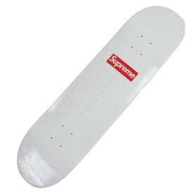 未使用品▼Supreme シュプリーム 14SS 20th Anniversary Box Logo Skateboard Deck ボックスロゴ スケートボード デッキ ウッド ホワイト メンズ【中古】
