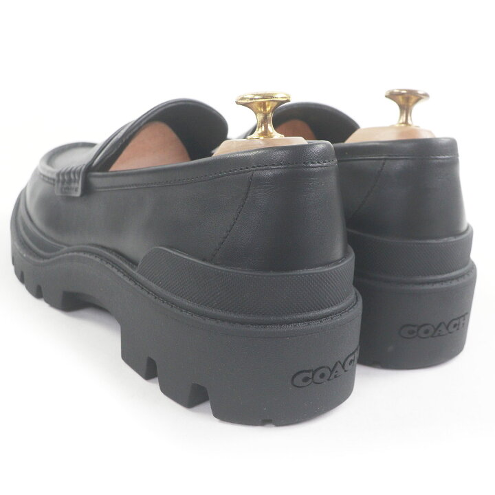 楽天市場】未使用品□COACH コーチ CAP33 プラットフォーム レザー 