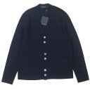 未使用品▼LOUIS VUITTON ルイヴィトン 24SS 1AFIUG ウール100% ウィズジュエルボタン Vネック ニットカーディガン ネ…