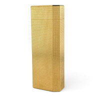 美品▲Cartier カルティエ 5角形 ペンタゴン ダイヤモンド柄 ローラー式 喫煙具 ガス ライター ゴールド …