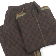 【ポイント5倍】未使用品□GUCCI グッチ 625007 シルク100％ ウェブストライプ GGスプリーム 薄手 トラッ…
