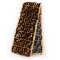 FENDI - 【極美品】フェンディ キャンディストール カシミヤ ファーの 