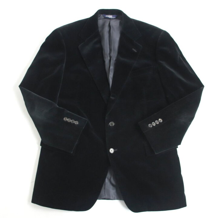 楽天市場】【中古】美品○ポロ ラルフローレン シングル ベロア 