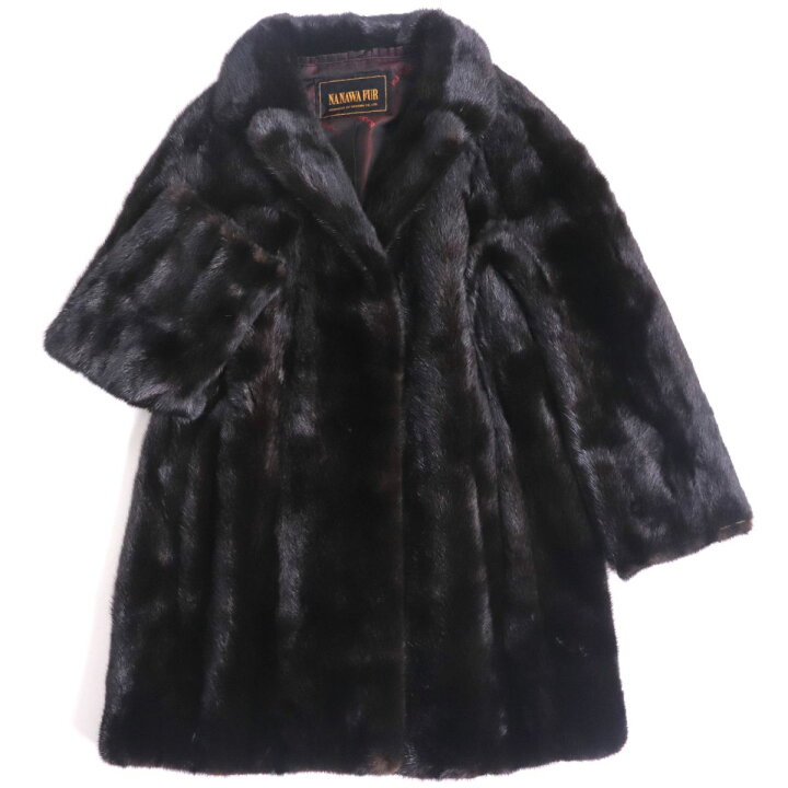 楽天市場】極美品▽BLACK VELVET ブラックベルベット MINK ミンク 逆毛 