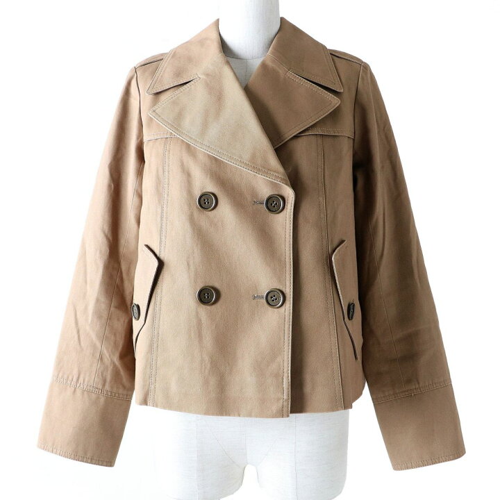 美品◇正規品 BURBERRY LONDON バーバリーロンドン ロゴボタン・中綿キルティングライナー付 ショートコート ショートジャケット ブラウン 茶 レディース 38 日本製【中古】 | 衣類&ブランドリサイクル GREEN