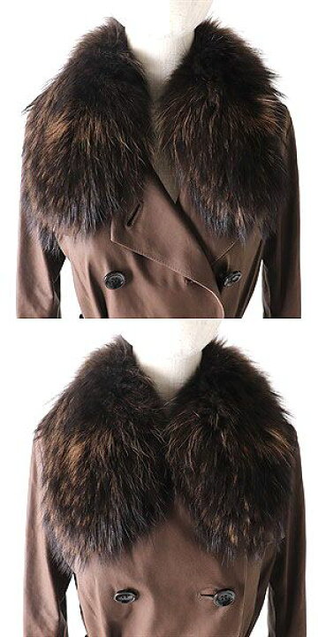 楽天市場】美品△正規品 Rawtus ロゥタス レディース ラクーンファー  