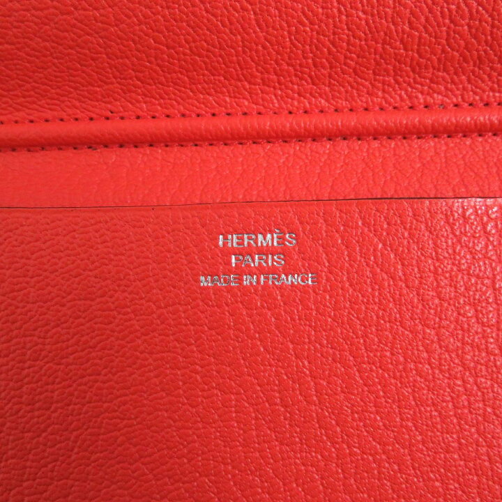 購入 エルメス Hermes アジェンダ ヴィジョン2 手帳カバー シェブル シェーブル ミゾール レザー エトゥープ エトープ R刻印 箱付 Fucoa Cl