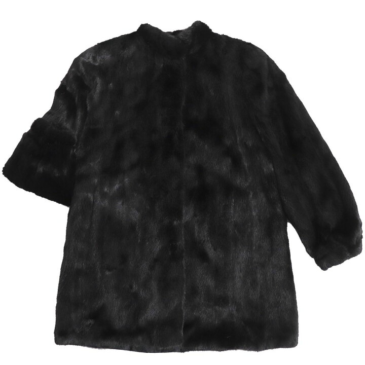 楽天市場】極美品☆SAGA MINK サガミンク 本毛皮コート ブラック 裏地 