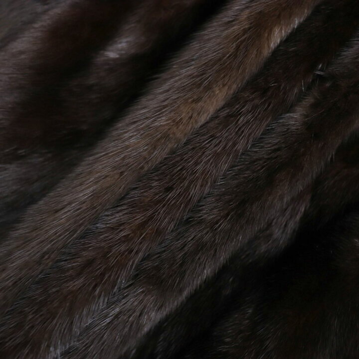 楽天市場】極美品☆VISCARDI ビスカルディ MINK ミンク 本毛皮コート  