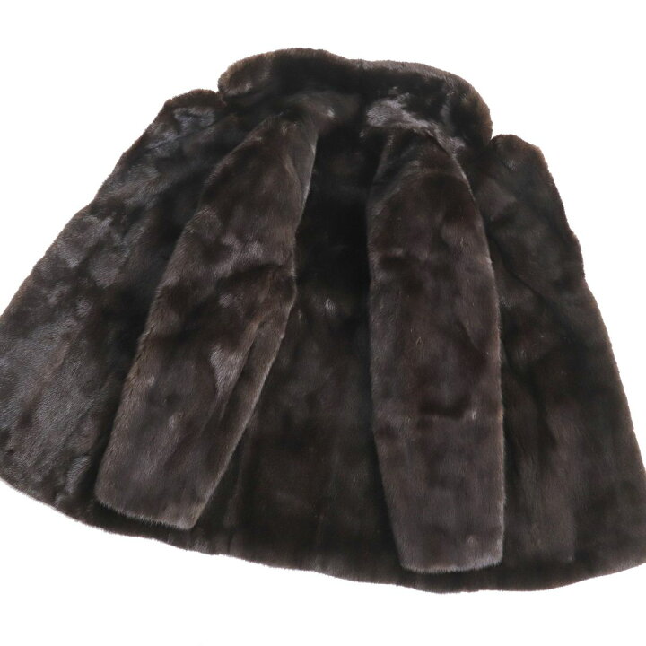 楽天市場】極美品☆BLACKGLAMA ブラックグラマ MINK ミンク 本毛皮 