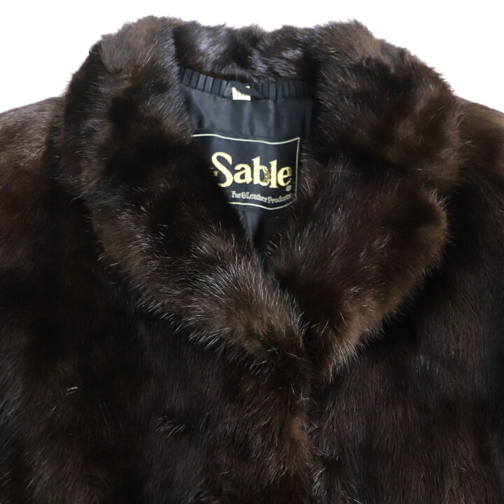 楽天市場】極美品▽日本製 MG sable GIFUMOUHI 岐阜毛被 MINK ミンク 