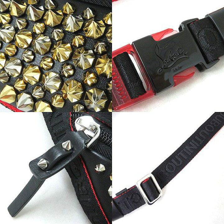 楽天市場】極美品△クリスチャンルブタン 1215157 PARISNYC メタル 