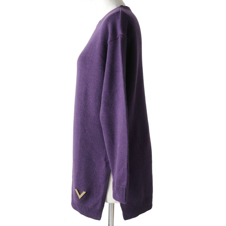 楽天市場】極美品◇正規品 VALENTINO ヴァレンティノ Vロゴ金具付 長袖