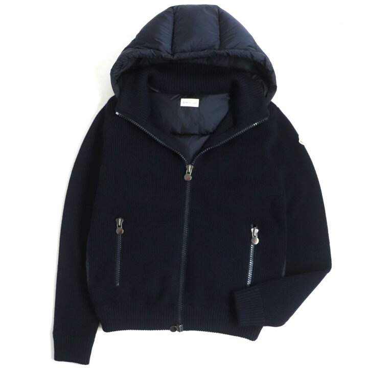 楽天市場】美品▽MONCLER モンクレール MAGLIONE ワッペン・フード付き  