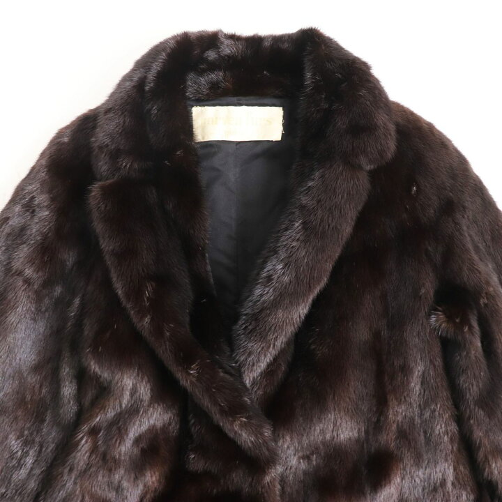 楽天市場】美品○Carven furs カルヴェンファーズ MINK ミンク 本毛皮 