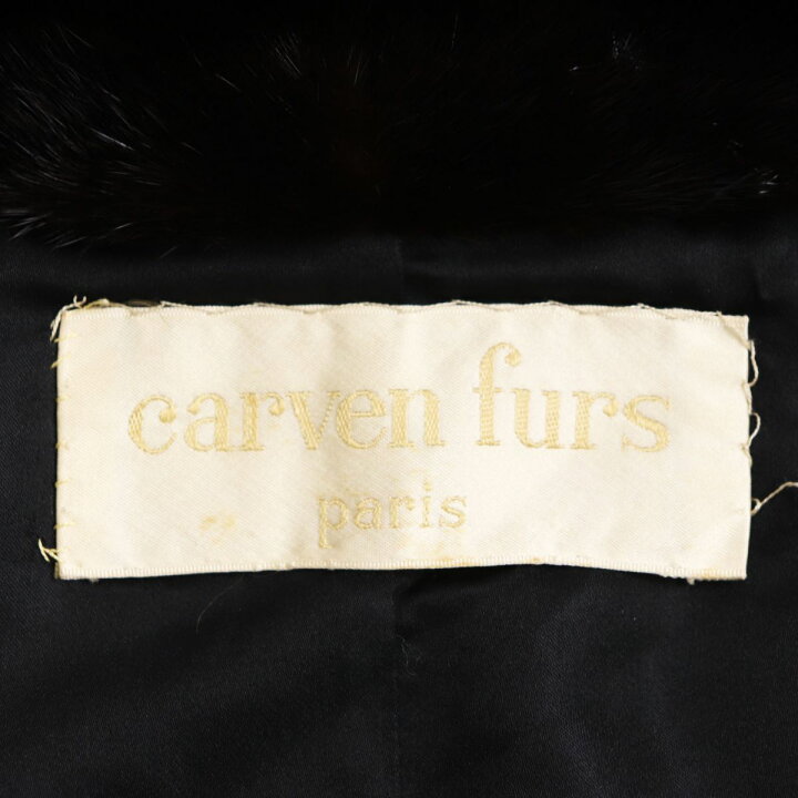 楽天市場】美品○Carven furs カルヴェンファーズ MINK ミンク 本毛皮 