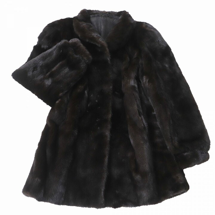 楽天市場】美品☆BLACKGLAMA ブラックグラマ MINK ミンク 裏地 