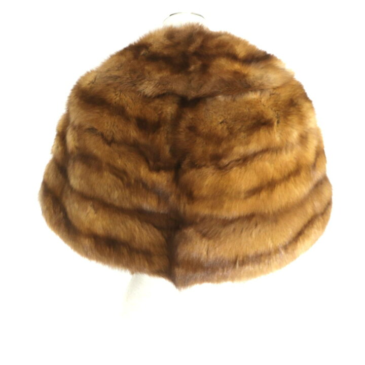 楽天市場】極美品▽SABLE セーブル 房付き 本毛皮大判ショール  