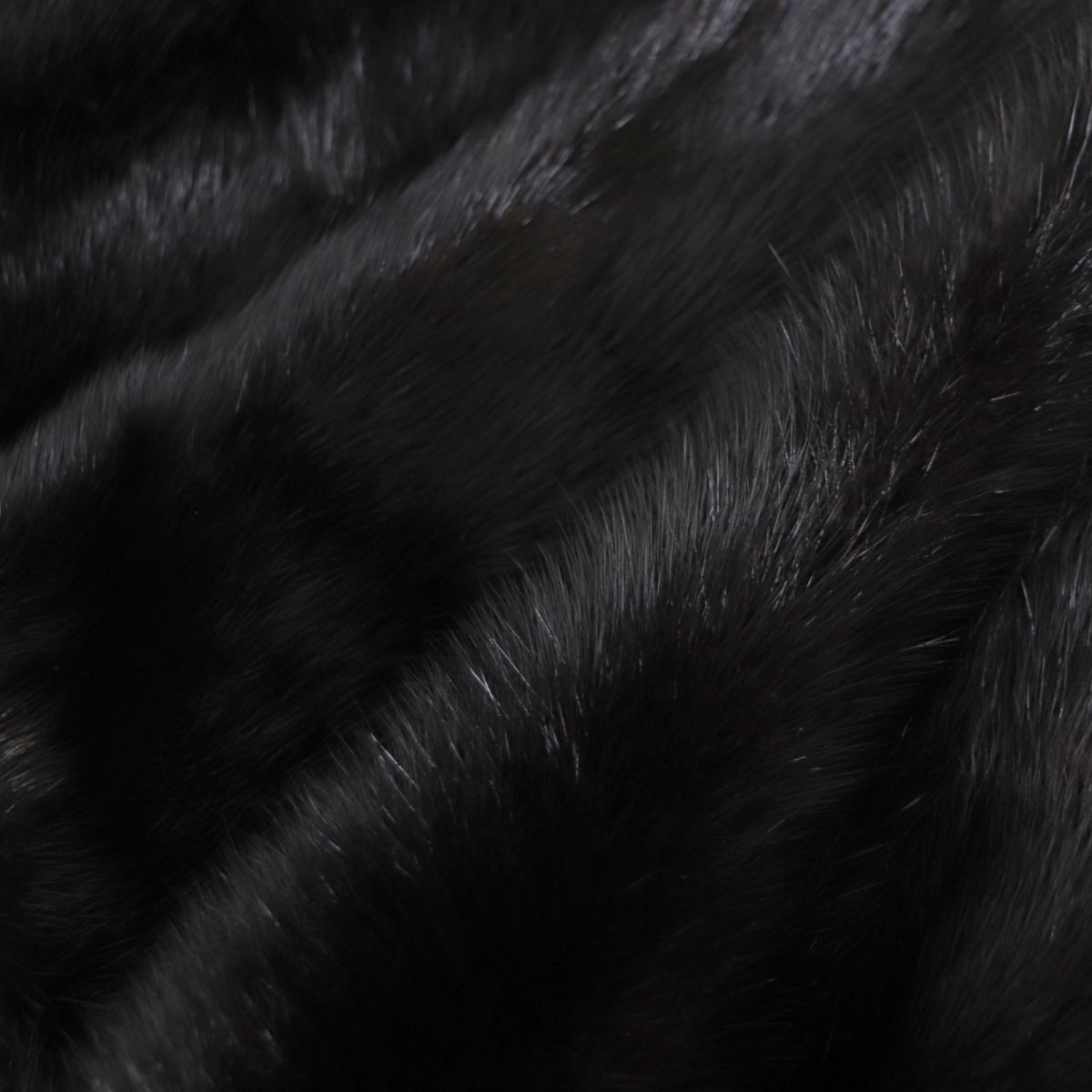 楽天市場】毛並み美品▽MINK ミンク 逆毛 本毛皮コート ブラック 毛質