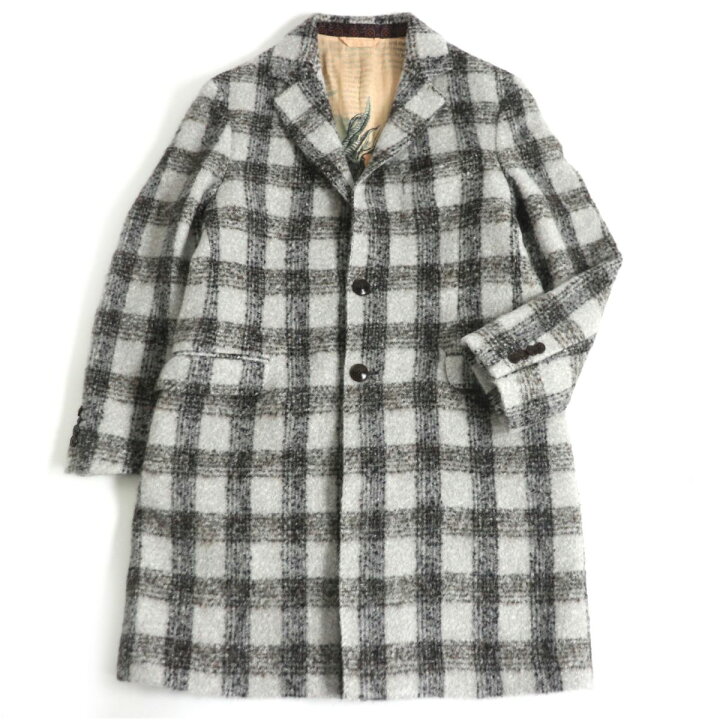 楽天市場】極美品□19AW ETRO/エトロ アルパカ×ウール チェック 